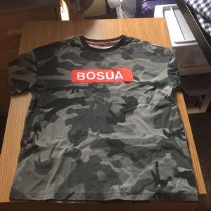 men’s size small T-shirt: “BOSUA Graphics”